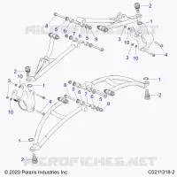 SUSPENSIÃ“N DELANTERA A-ARM MOUNTING