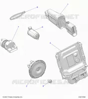ELECTRICA, SWITCHES, HORN AND ECM