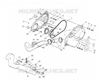 tapa del embrague ASSEMBLY Scrambler W957840 (4927252725C006)