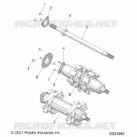 DRIVE TRAIN, JACKSHAFT AND EJE DE TRANSMISIÃ“N