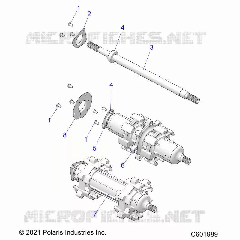 DRIVE TRAIN, JACKSHAFT AND EJE DE TRANSMISIÃ“N