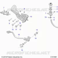 BRAKES, BRAKE PEDAL AND CILINDRO MAESTRO