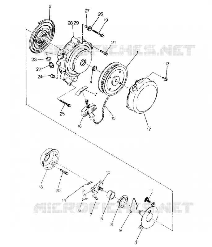 ARRANQUE DE RETROCESO ASSEMBLY 250 4x4 / W928127 (4922872287D005)