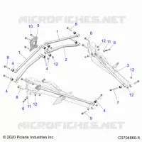 SUSPENSION TRASERA TRAILING ARMS MOUNTING