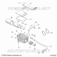 ENGINE, TOMA DE AIRE SYSTEM