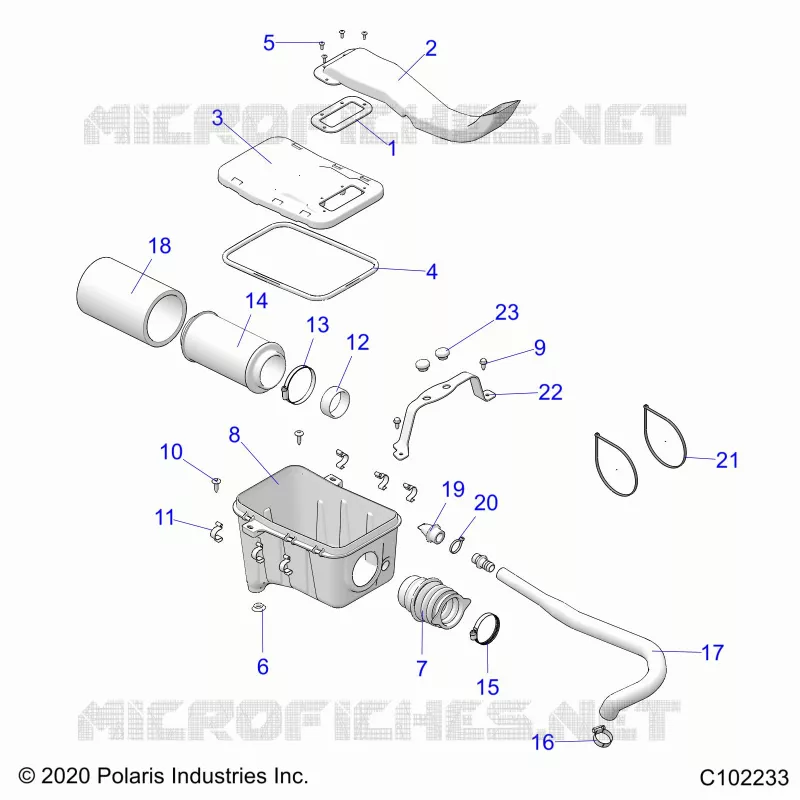 ENGINE, TOMA DE AIRE SYSTEM