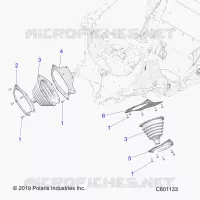 CHASIS, TIE ROD BOOT ASM.
