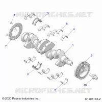 ENGINE, CIGUEÑAL AND BEARINGS