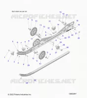 SUSPENSION, RAIL BEAM LH/RH