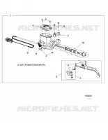 FRENO FRONTAL BRAKE LEVER AND MASTER CYLINDER