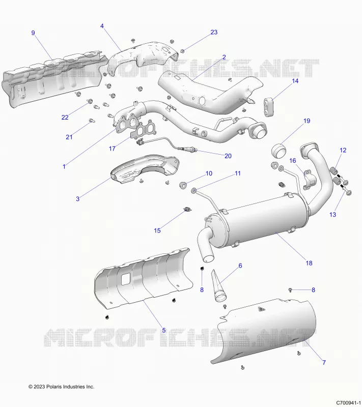 ENGINE, SISTEMA DE ESCAPE
