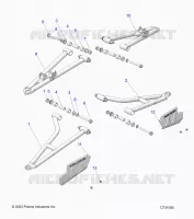 SUSPENSIÃ“N DELANTERA CONTROL ARMS