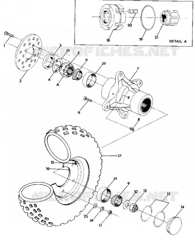 RUEDA DELANTERA ASSEMBLY (4918541854021A)
