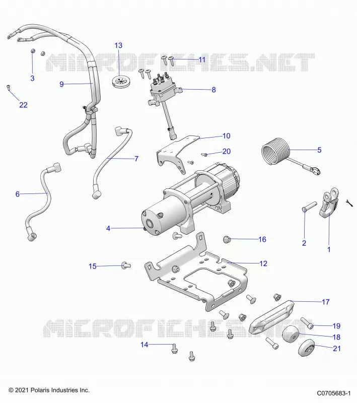 CHASSIS, CABRESTANTE