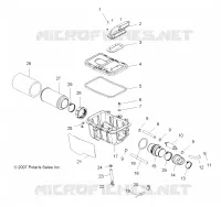 MOTOR, TOMA DE AIRE SYSTEM
