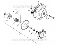 accionado de embrague ASSEMBLY Trail Blazer W947221 (4926832683B010)