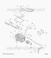 ENGINE, TOMA DE AIRE SYSTEM