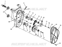 CADENACASE ASSEMBLY 600 XCR 0941667 (4927092709018A)