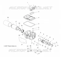 MOTOR, TOMA DE AIRE SYSTEM