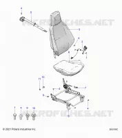 ASIENTO (DRIVER) AND SEAT BELT MOUNTING