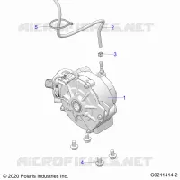 TREN, FRONT GEARCASE MOUNTING