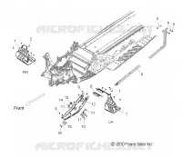 CHASIS, PROTECCIÓN DEL EMBRAGUE AND REPOSAPIÉSS