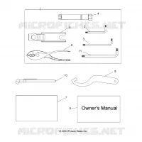 REFERENCES, KIT DE HERRAMIENTA and EL MANUAL DEL PROPIETARIO