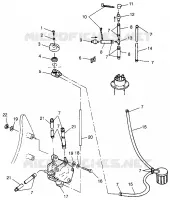 SISTEMA DE COMBUSTIBLE SLT 780 B964588 and  Intl. SLT 780 I964588 (4935683568A010)