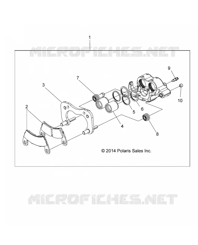 FRENO TRASERO CALIPER