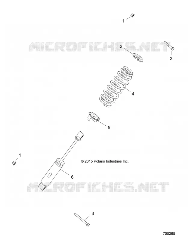 SUSPENSION, CHOQUE FRONTAL MOUNTING
