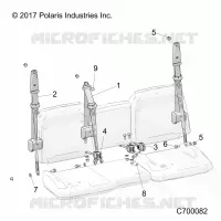 ASIENTO BELT MOUNTING