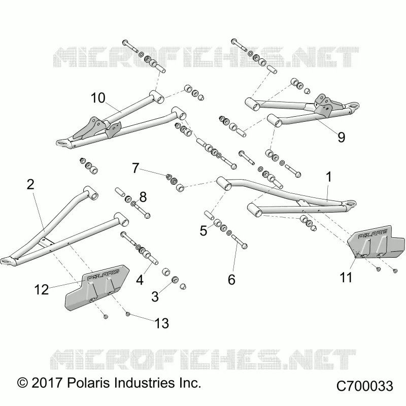 SUSPENSIÃ“N DELANTERA CONTROL ARMS