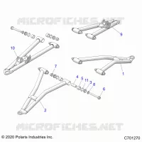 SUSPENSIÃ“N DELANTERA CONTROL ARMS