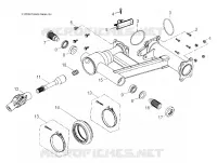CHASIS, REAR SWING ARM