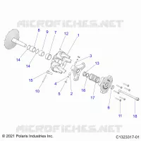 TREN, PRIMARY CLUTCH