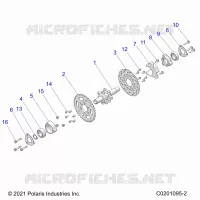 SUSPENSION TRASERA AXLE
