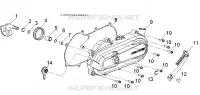 MOTOR, tapa del embrague and KICK START