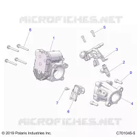 ENGINE, CUERPO DE MARIPOSA AND FUEL RAIL