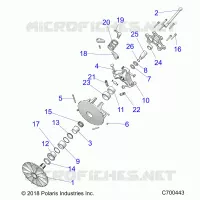 TREN, PRIMARY CLUTCH