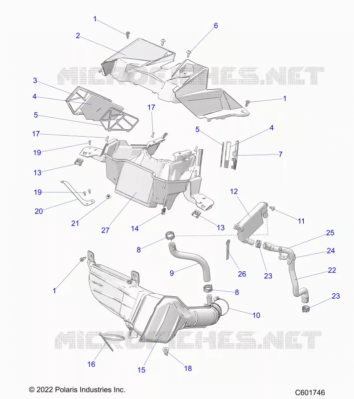 ENGINE, TOMA DE AIRE SYSTEM