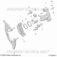 FRENO FRONTAL CALIPER