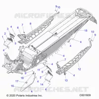 CHASSIS, PROTECCIÃ³N DEL EMBRAGUE, FOOTRESTS, AND RUNNINGBOARDS