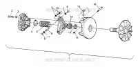 Embrague ASSEMBLY Trail Blazer W957221 (4930363036B011)