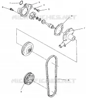 BOMBA DE AGUA WIDETRAK LX 0942064 (49250425040033)