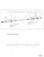 TREN, REAR HALF SHAFT