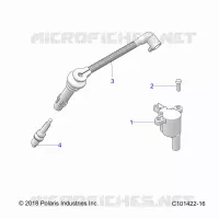 ELECTRICA, IGNITION COIL, WIRE AND SPARK PLUG