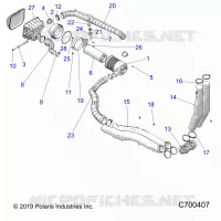 ENGINE, TOMA DE AIRE SYSTEM