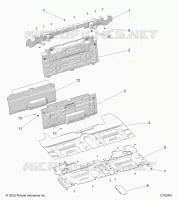 CARROCERÍA POSTERIOR CLOSEOFF, CENTER PANELS