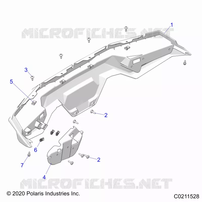 CARROCERÍA POSTERIOR BUMPER