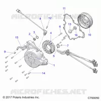 ENGINE, STATOR AND FLYRUEDA